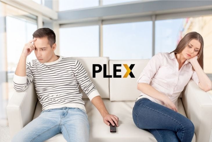 plex unable to connect to the content server