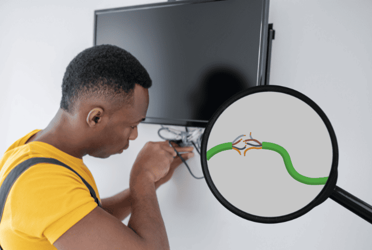 How to Fix Bush TV No Signal Issue Easily? 5 checking wire connection bush tv
