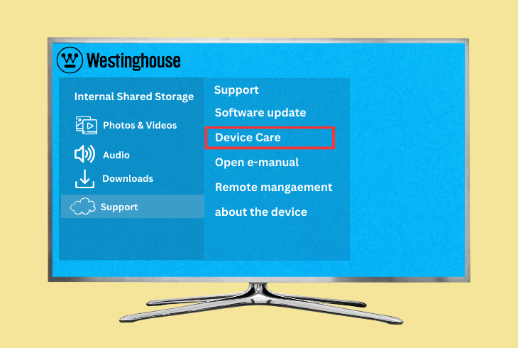 Westinghouse TV No Signal? - (Foolproof Fix Guide) 6 clearing the tv's cache