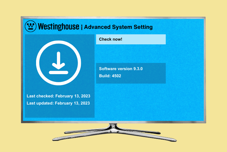 Westinghouse TV No Signal? - (Foolproof Fix Guide) 10 updating the software