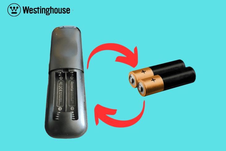 Westinghouse Roku TV Black Screen? - (07 Easy Solutions) 5 resetting your roku remote