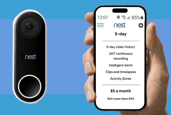 ensuring your nest aware subscription is active