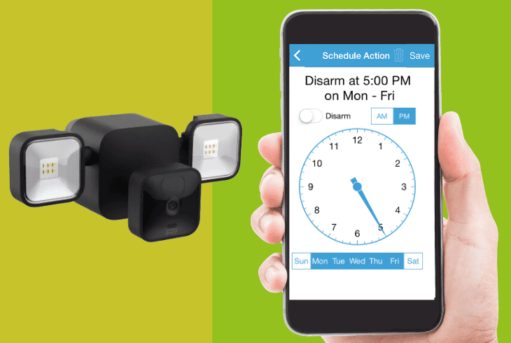 removing your camera’s saved schedule