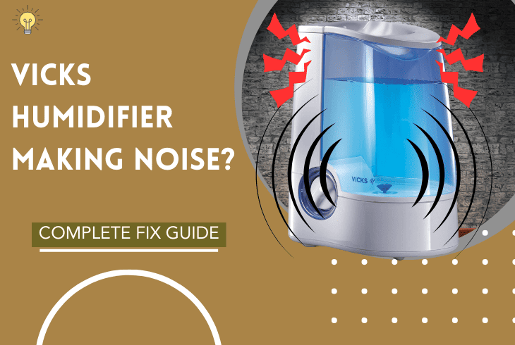 vicks humidifier making noise