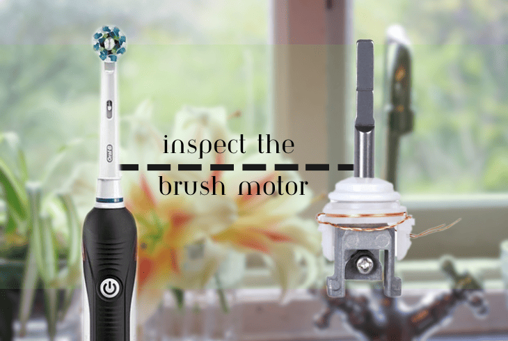 Oral-B Electric Toothbrush Not Spinning? (6 Proven Fixes) 7 inspecting the brush motor