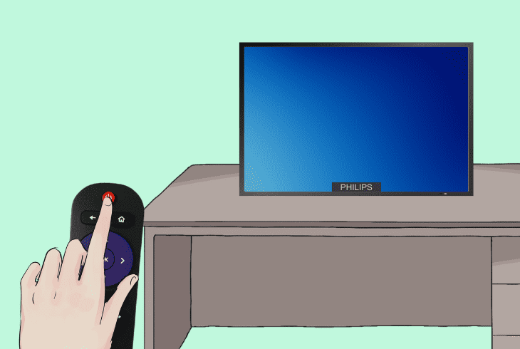 Philips Roku TV Won't Turn On No Red Light? (6 Quick Fix!) 4 use the remote and power button