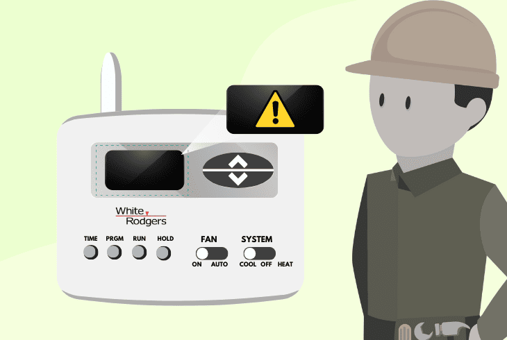 White Rodgers Thermostat Display Not Working? (Quick Fix!) 2 white rodgers thermostat display malfunction reasons