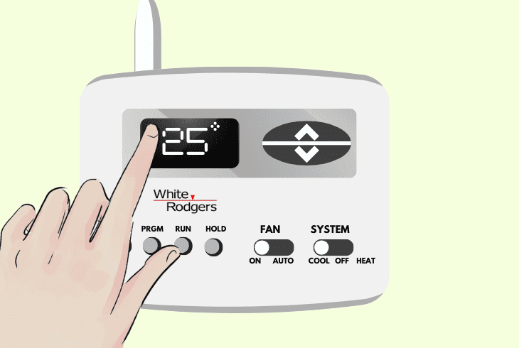 White Rodgers Thermostat Display Not Working? (Quick Fix!) 8 check your white rodgers temperature settings