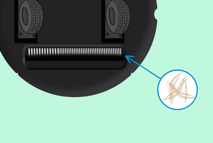 clean the shark vacuum brushes