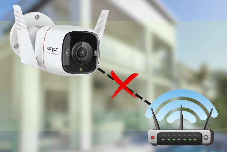 tapo camera not connected to wifi