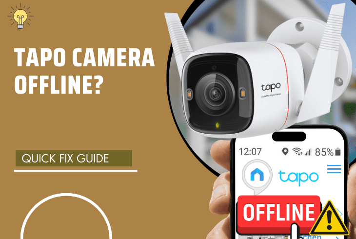 tapo camera offline