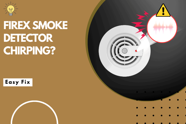 firex smoke detector chirping