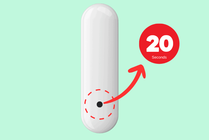 reset your simplisafe doorbell
