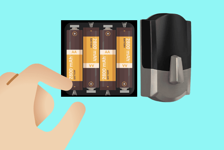 replace schlage encode batteries