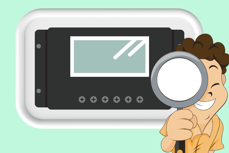 solar charge controller inspection