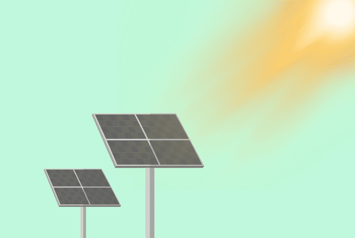 check your solar panel positioning