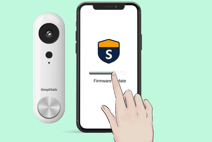 update your firmware and simplisafe app