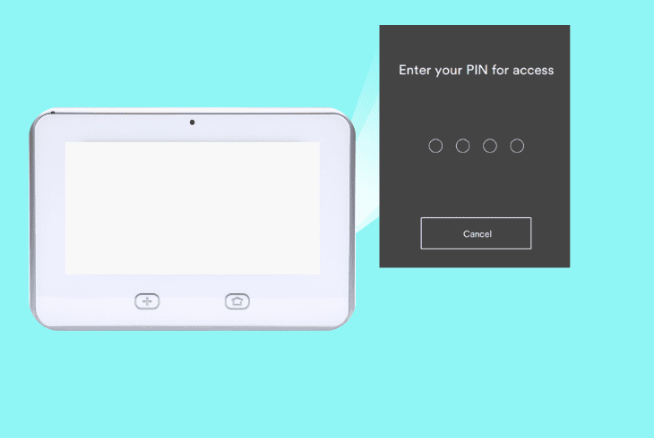 rebooting the vivint smart hub panel