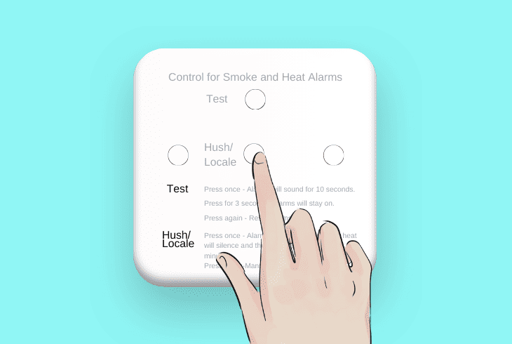 FireX Smoke Detector Blinking Red? (Quick Fix Guide) 3 hush the firex smoke detector