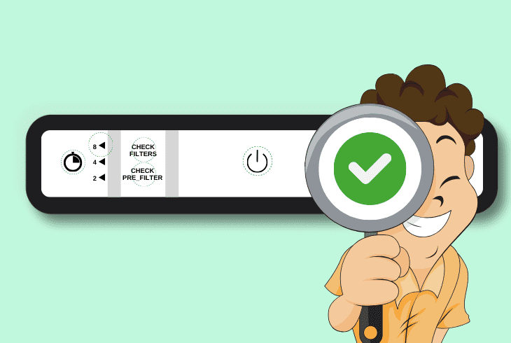 addressing stuck buttons