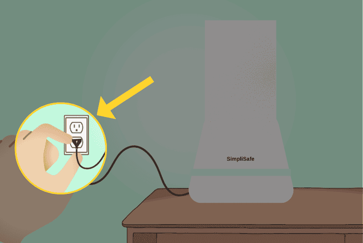 basic reset of the simplisafe base station