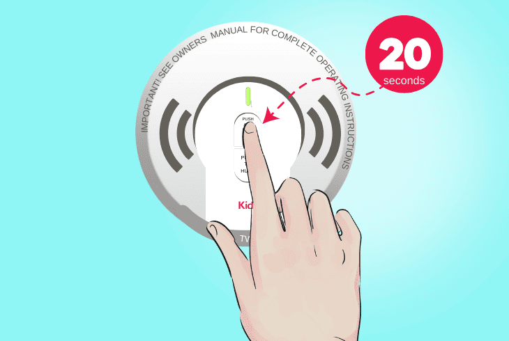 power cycle your kidde smoke detector