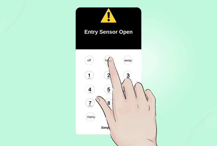 SimpliSafe Entry Sensor False Alarm? (Silence False Alarms) 9 check for base station error messages