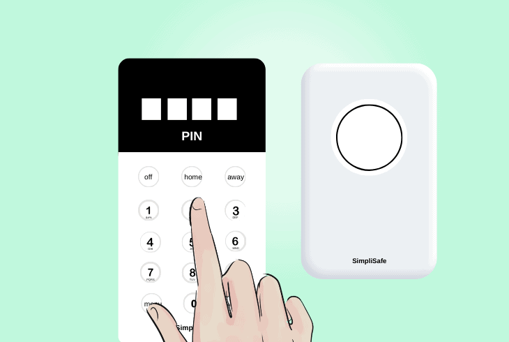 re-add your simplisafe siren through the keypad