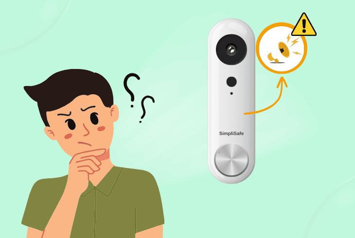 why is my simplisafe doorbell not ringing