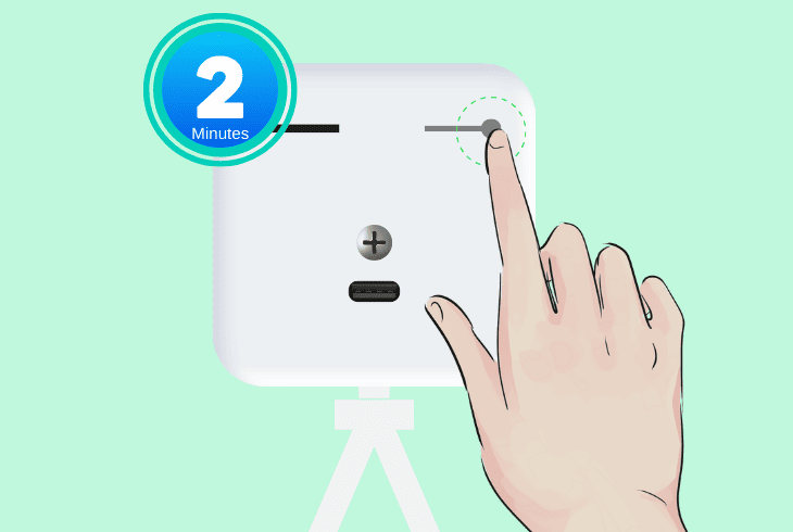 power cycle your wyze camera
